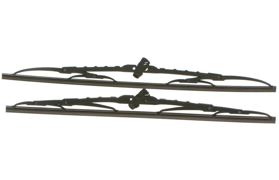 Set ștergătoare parbriz curbate BOSCH ECO 503C 3 397 010 249, 500/450 mm, fără spoiler